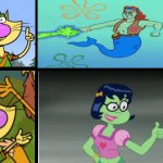 Who hates triton likes mindy ?