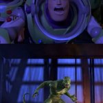 The Toy Story Gang meets lizard | image tagged in the toy story gang meets what character,deviantart,crossover,pixar,toy story,spiderman | made w/ Imgflip meme maker