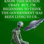 Alien UFO government cover up