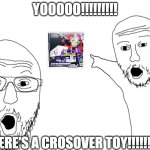 a surprise for you Neon Genesis Evangelion fans | YOOOOO!!!!!!!!! THERE'S A CROSOVER TOY!!!!!!!!! | image tagged in nerds point,crossover,neon genesis evangelion,transformers,masterpiece,surprised | made w/ Imgflip meme maker