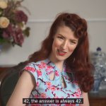 42, the answer is always 42