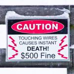 Death Wire Fine sign
