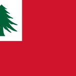 New England flag template