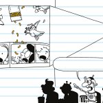 Wimpy Kid Character yelling at a screen