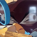 He has gone to skull