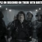 Its true,I've seen it happen with my own eyes. | PEOPLE ON DISCORD ON THEIR 18TH BIRTHDAY | image tagged in gifs,discord,discord moderator,fat,weird al,weird al yankovic | made w/ Imgflip video-to-gif maker