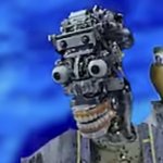 Surprised animatronic