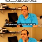 Stumped toe | ME AFTER STUMPING MY TOE. | image tagged in electroboom | made w/ Imgflip meme maker