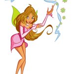 winx club Flora 1 season charmix base HD