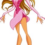 winx club Flora 1 season charmix base HD