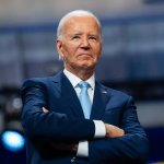 Joe Biden with closed arms