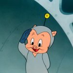 Porky pig salute