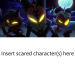 Who is scared of Blitzo and his friends meme