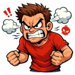 Angry dude