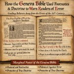 How the Geneva Bible Used Footnotes & Doctrine to Warn Readers o
