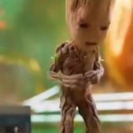 Groot Danicng meme