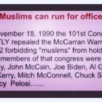 muslims in office