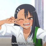 Nagatoro hey there senpai meme