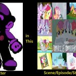 What if Famished Rodney was in Ponyville Confidential? | image tagged in what if this character was in episode/scene meme | made w/ Imgflip meme maker
