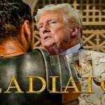 Caesar Trump Fears Gladiator
