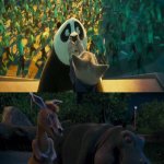 Duke and Eze laugh at Po wakes up The Chameleon's army | image tagged in duke and eze laugh at what,deviantart,crossover,disney,kung fu panda,dreamworks | made w/ Imgflip meme maker