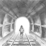 Chuck Norris with a flashlight