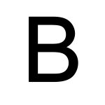 B letter