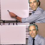 Jeff Epstein before and after notepad