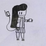 Komi's side-eye template