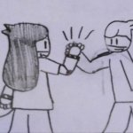 K and D epic handshake template