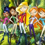 The Group of Main Girls of Horseland