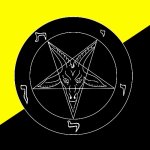 Taking a break from anti communism for a short time. Anarcho capitalism is satanic. | image tagged in ancap flag,capitalism,anarcho capitalism,satanic | made w/ Imgflip meme maker