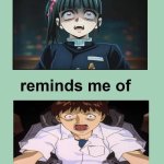 kanao screaming reminds me of shinji screaming | image tagged in two screams,neon genesis evangelion,demon slayer,shinji ikari,kanao,anime movies | made w/ Imgflip meme maker
