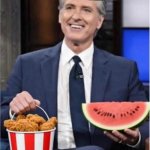 Greasy Gavin chicken & watermelon