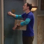 Sheldon knocking BBT