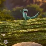 lizard-salut GIF Template