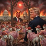 TRUMP MAGA MIRROR LOSERS meme