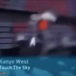 kanye running GIF Template