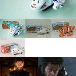 Helicopter High Speed Knock Off Bump and Go Toys