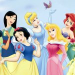 Group of Disney Princesses