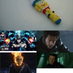 SpongeBob SquarePants Laser Sword Knock Off Toys