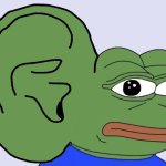 pepe frog listen