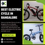 Best Electric Cycle in Bangalore