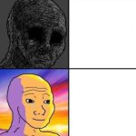 sad wojack happy wojack