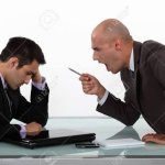 Angry boss