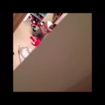 Kid hitting Elmo with a stick GIF Template