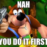 Banjo got a gun
