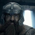LOTR Gimli Let Them Come