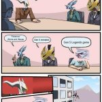 Plans for Gen 10 Pokemon games | Any plans for Gen 10 Pokemon games? Pokemon Winds and Waves; Gen 5 remakes; Gen 5 Legends game | image tagged in pokemon meeting suggestion,pokemon,pokemon memes,memes | made w/ Imgflip meme maker