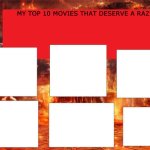10 movies that deserve a razzie meme